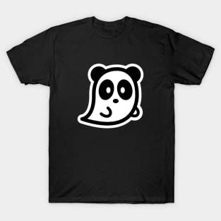 Ghost Panda Bambu Brand Halloween Trick or Treat Scary T-Shirt